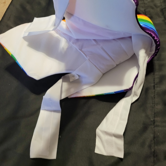 NEW LED Light Up Rainbow Dog Costume~Pride~Halloween~Extra Large - Picture 5 of 8